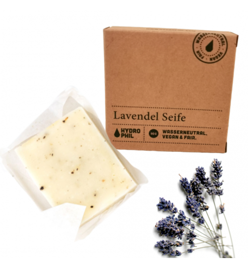 bio naturkosmetik hydrophiel lavendelseife 