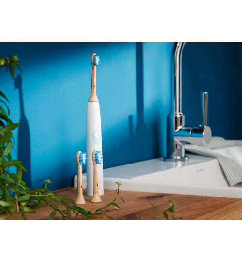 Sonic Bambus Aufsteckbürsten Hydrophil 2 Stück