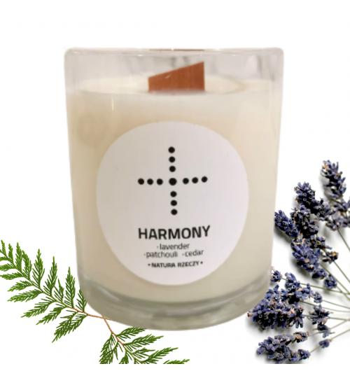 natürliche nachhaltige sojawachskerze lavendel patchouli cedar