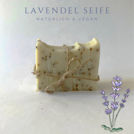 Natürliche Lavendel Seife