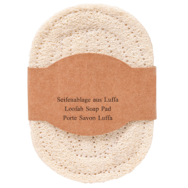 Seifenablage aus Luffa 