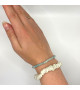 kaufen Amazonit Armband schmal