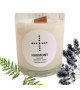 natürliche nachhaltige sojawachskerze lavendel patchouli cedar